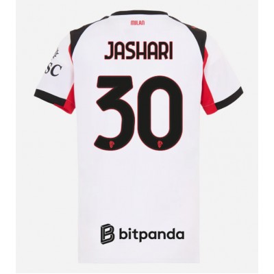 AC Milan Ardon Jashari #30 Gostujuci Dres za Ženska 2025-26 Kratak Rukav AC Milan Ardon Jashari #30 Gostujuci Dres za Ženska 2025-26 Kratak Rukav